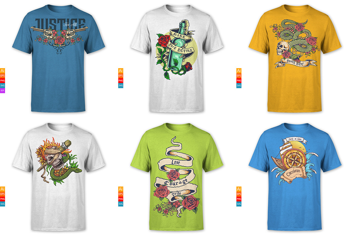 100 T-Shirt and Merchandise Graphics, an Animal Illustration by TSV Art Collective (Photo 22 of 23)