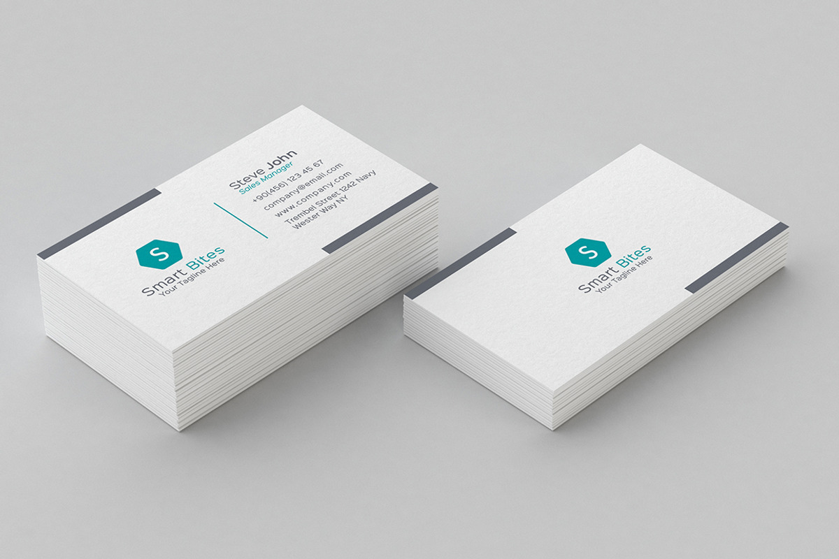 Minimal Pattern Business Card V2, a Business Card Template by Shahjhan (Photo 1 of 2)