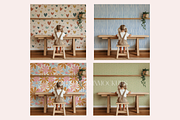 6 Kid Room Wallpaper Mockups, a Household Mockup by ItsFreakinMockups (Thumbnail 6 of 7)
