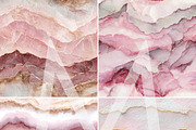 Seamless Rose Quartz Digital Papers, a Pattern Graphic by Maishop (Thumbnail 5 of 7)