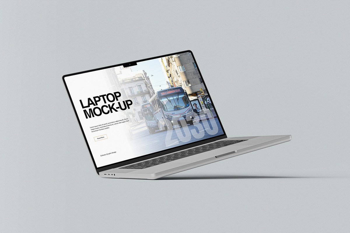 Laptop Mockup, a Mac Mockup by hokagata (Photo 5 of 5)
