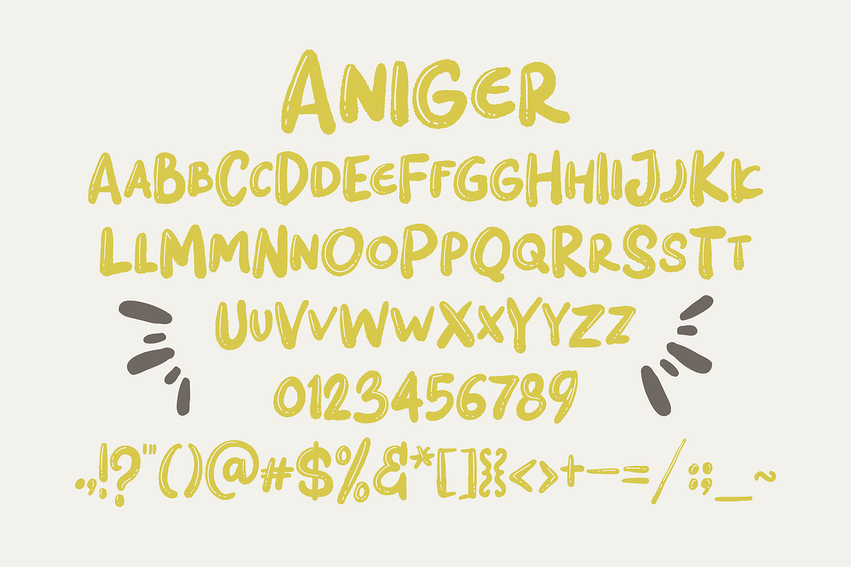 Aniger, a Handwritten Font by Gatype (Photo 4 of 10)