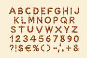 BBQ Skewer Font, a Sans Serif Font by Handmadefont (Thumbnail 2 of 15)