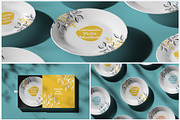7 Mockups Ceramic Plates, a Household Mockup by Grow Design Craft Studio (Thumbnail 3 of 8)