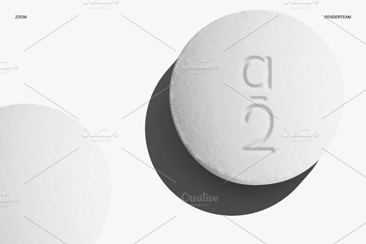 Pills and Bottle Mockup Set, a Packaging Mockup by Renderteam (Photo 8 of 14)