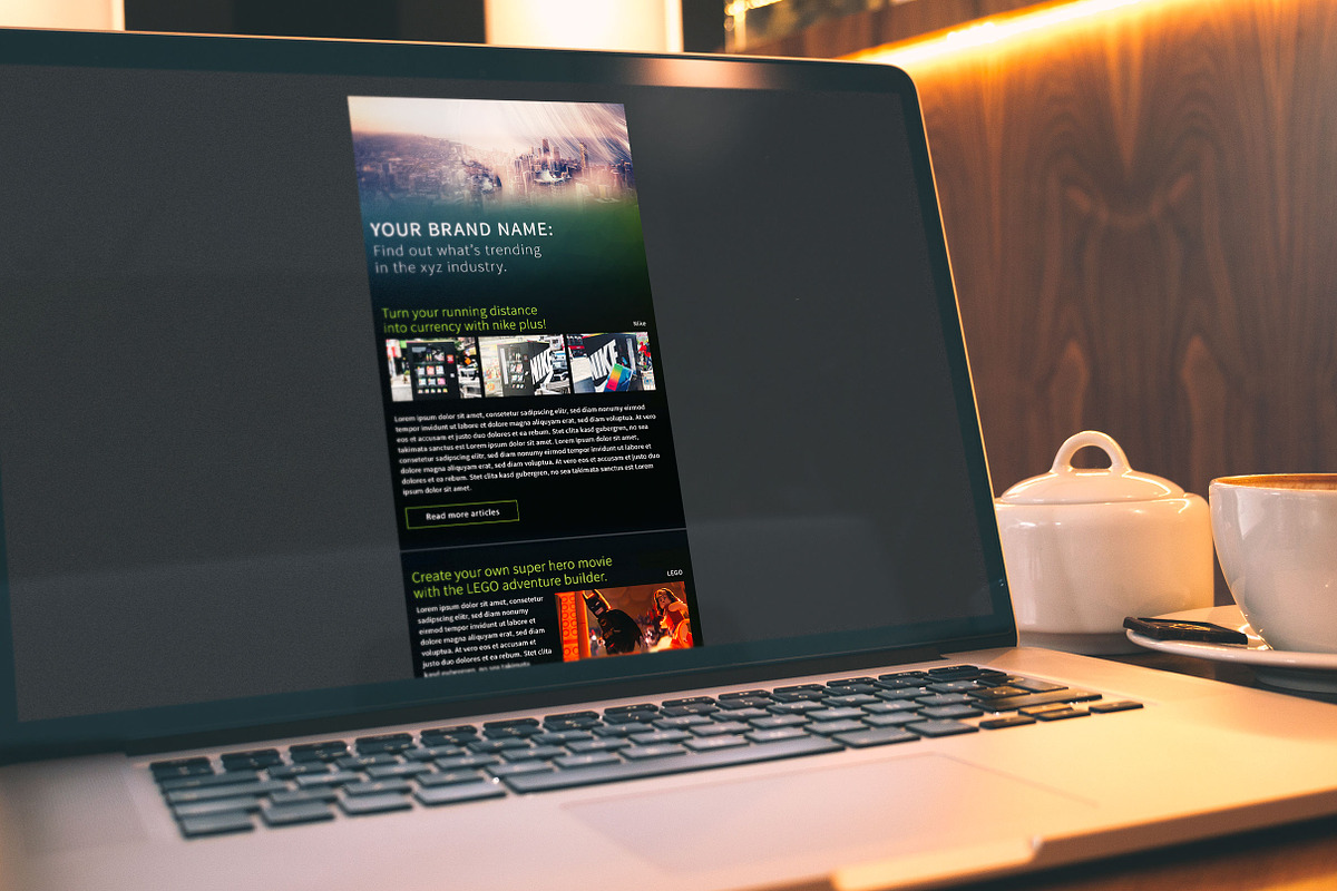 Inspiration/trends newsletter, an Email Template by AndreasGalster (Photo 2 of 4)