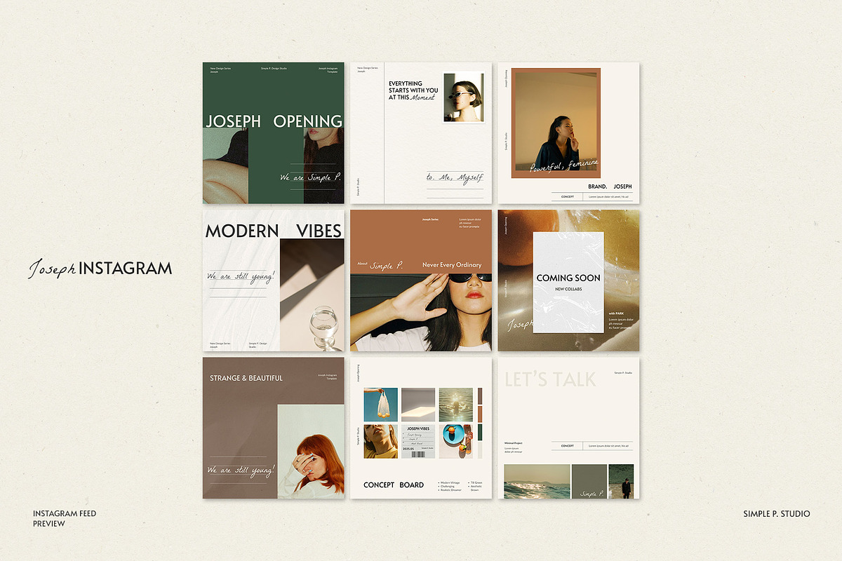 Joseph Instagram Canva, a Social Media Template by Simple P. (Photo 6 of 10)