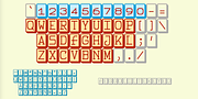 FeggoliteKeyed, a Symbol Font by Ingrimayne Type (Thumbnail 2 of 5)
