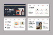 Minimal Project Potfolio Presntation, a Presentation Template by Mighty-Slide (Thumbnail 2 of 4)