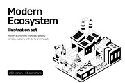 Modern Ecosystem Bundle, a Technology Illustration by Brickclay (Thumbnail 1 of 17)