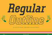 CS Ackley Pixel, a Slab Serif Font by Craft Supply Co. (Thumbnail 3 of 8)