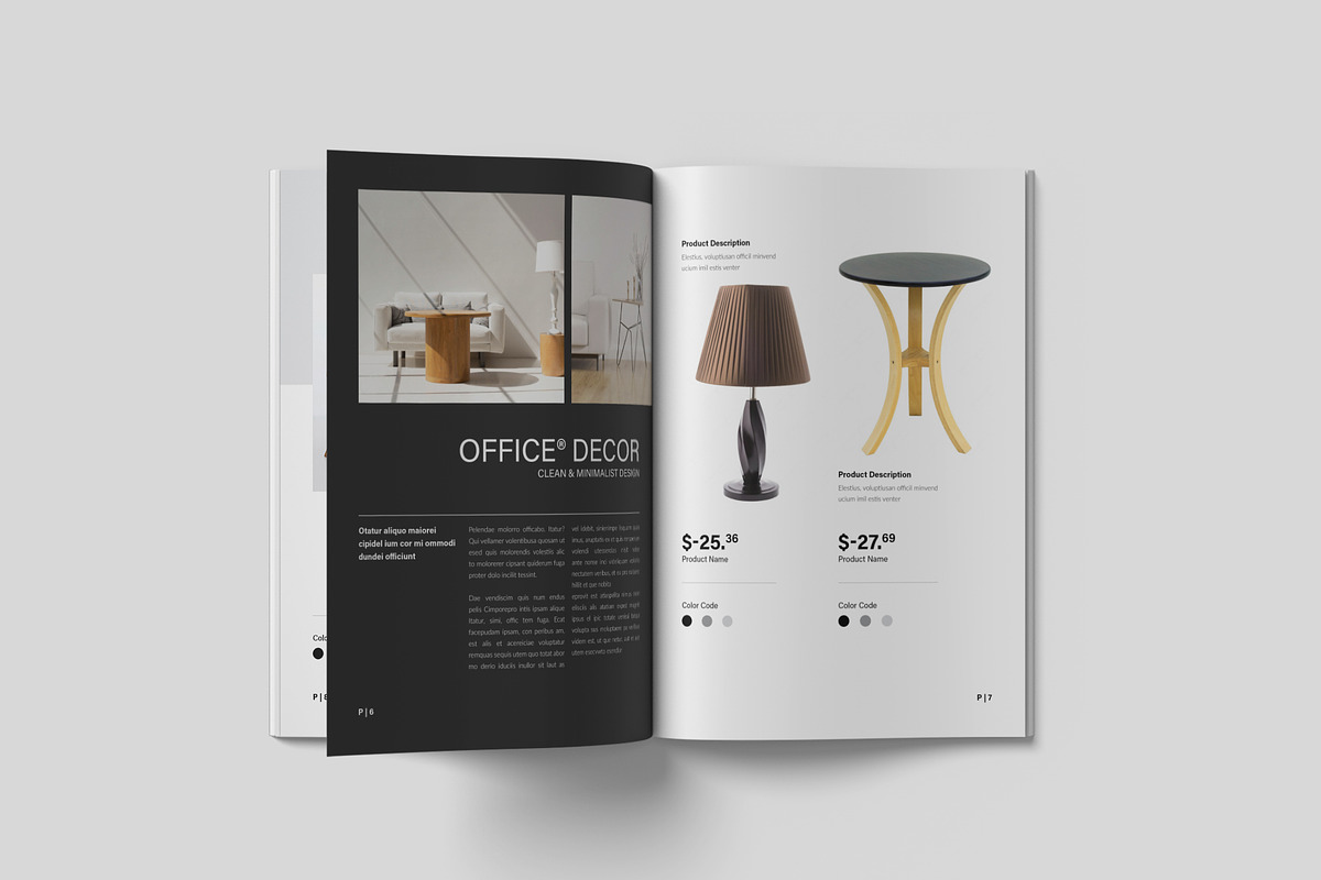 Product Catalog Template, a Brochure Template by NorthPeak (Photo 4 of 10)