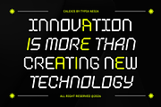 Calexis - Modular Rounded Pixel Font, a Sans Serif Font by Typia Nesia (Thumbnail 9 of 12)