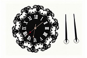 Vintage Wall Clock Victorian design, an Illustration by Amazin_art (Thumbnail 13 of 21)