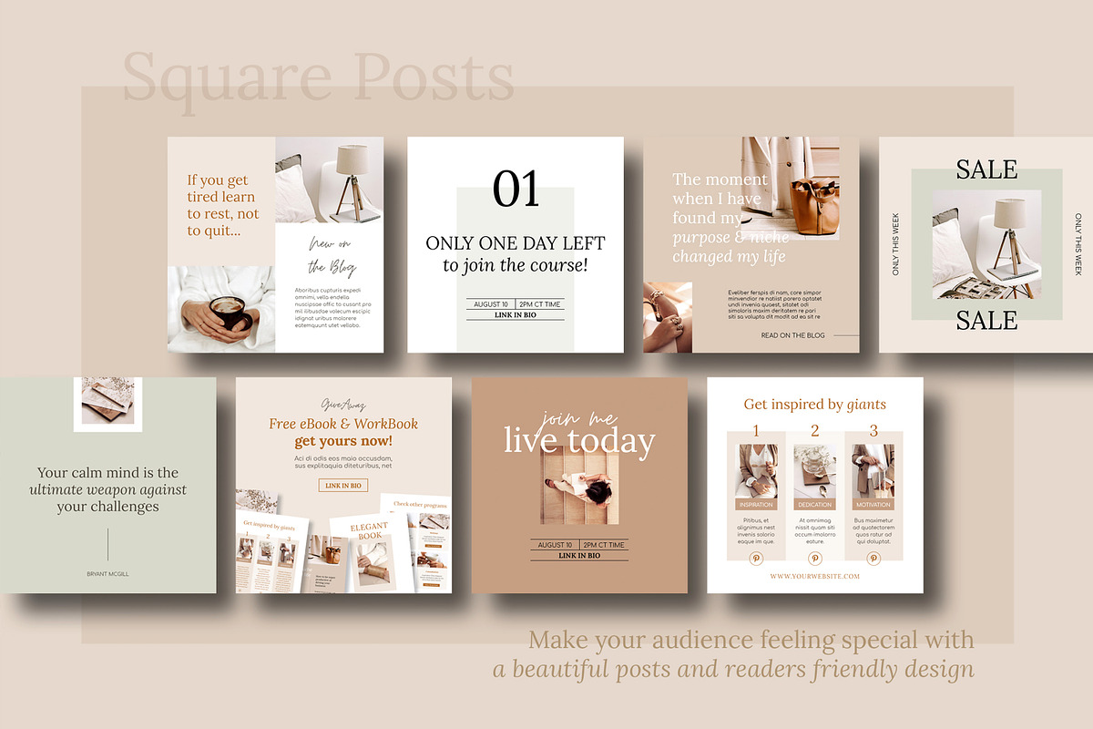 4 in 1 Course Creator Super Bundle E, a Magazine Template by Mirazz (Photo 40 of 48)