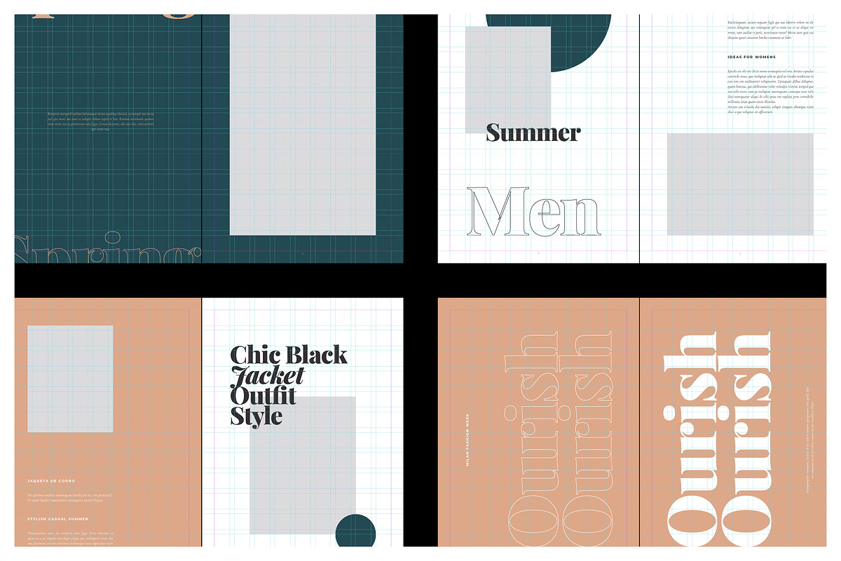 OURISH Editorial Lookbook, a Magazine Template by Arif Tri Ananta (Photo 9 of 14)