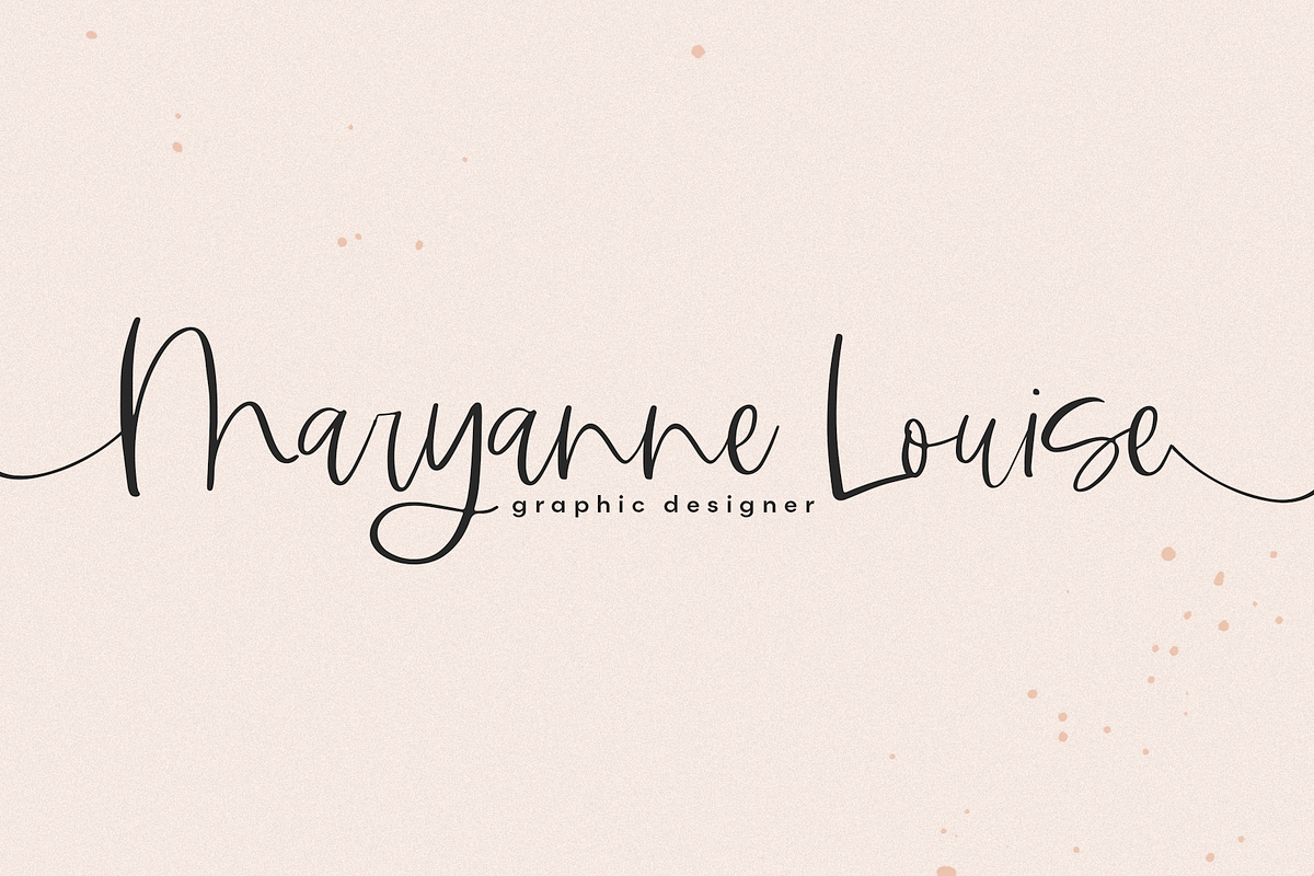 Midnight | Handwritten Script Font, a Script Font by KA Designs (Photo 11 of 19)