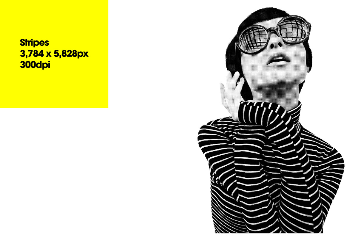 Halftone Retro Ladies, an Object Graphic by Offset (Photo 2 of 13)
