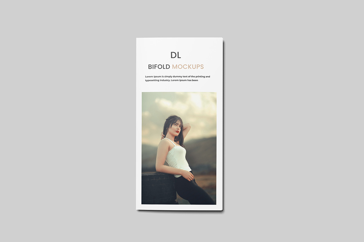 DL Bifold Mockup, a Books & Magazine Mockup by mahhyud (Photo 3 of 7)