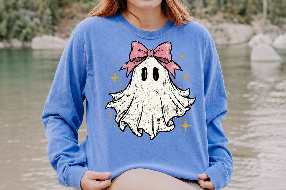 Coquette Ghost Bow Halloween PNG, a Seasonal Illustration by Rose Art (Photo 4 of 4)