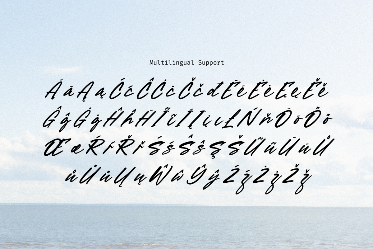 Loving in Dream - Signature Font, a Font by Sronstudio (Photo 13 of 14)