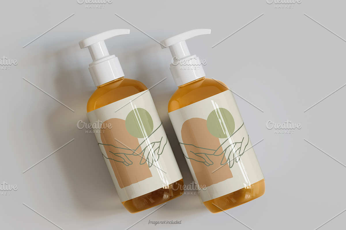 Bottle pump mockup bundles, a Cups & Container Mockup by Ambo Ampeng (Photo 17 of 22)