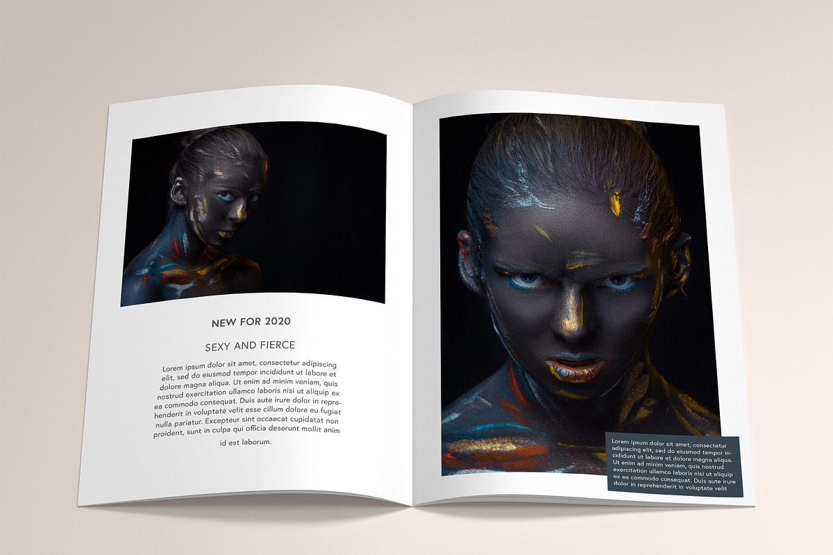 Lookbook Brochure Magazine Template, a Brochure Template by Kohl + Cole (Photo 3 of 7)