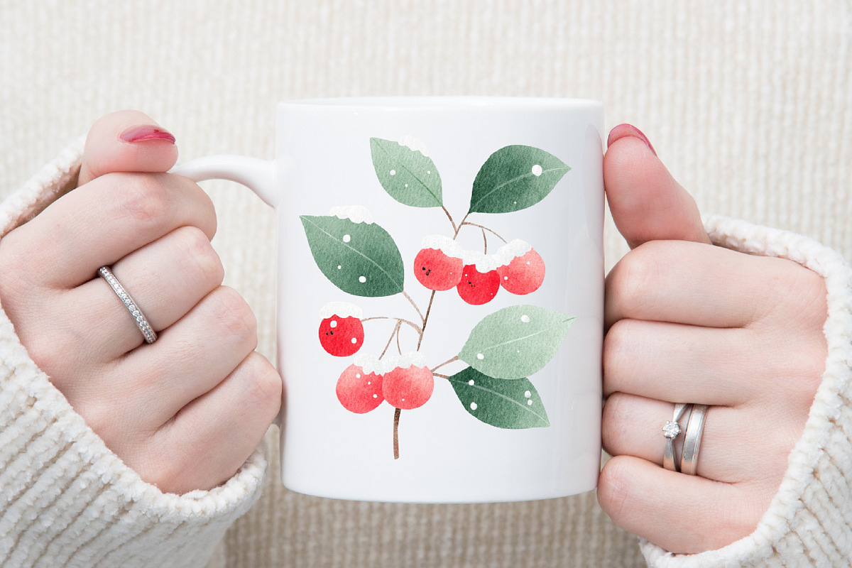 Watercolor Winter Clipart Collection, an Illustration by Sublimation Artist (Photo 5 of 6)