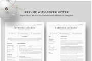 Resume Template / CV, a Resume Template by CreativeZoom (Thumbnail 2 of 4)