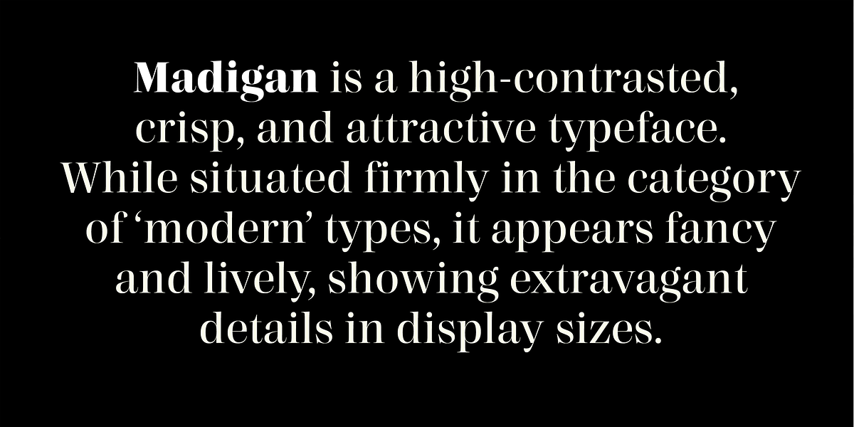Madigan, a Serif Font by Hoftype (Photo 12 of 13)