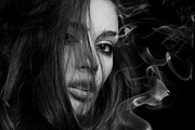 Realistic Smoke Overlays Photoshop, an Action Add-On by PhotoSpirit (Thumbnail 4 of 7)