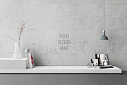 interior PSD, living room photo, a Print Template by HisariDS Mockup Design (Thumbnail 1 of 3)