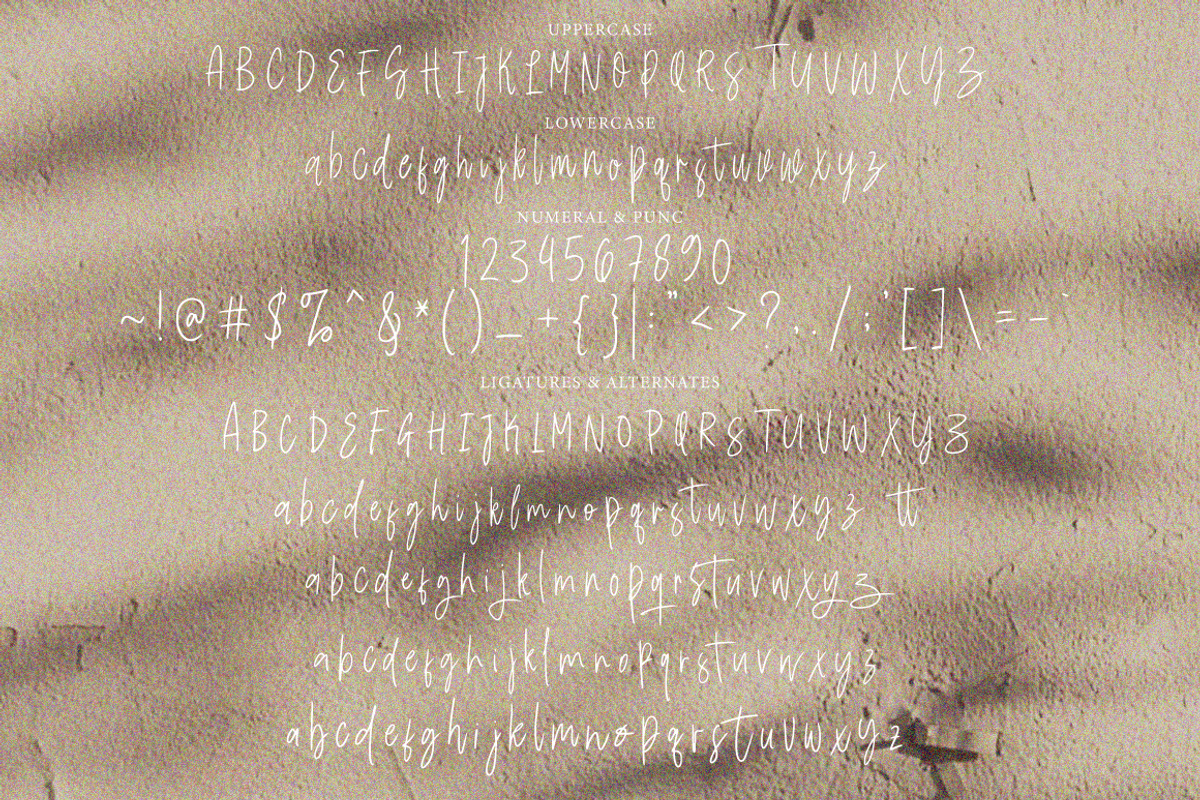 Demirah - Handwritten Signature, a Handwritten Font by tebaltipislab (Photo 8 of 9)
