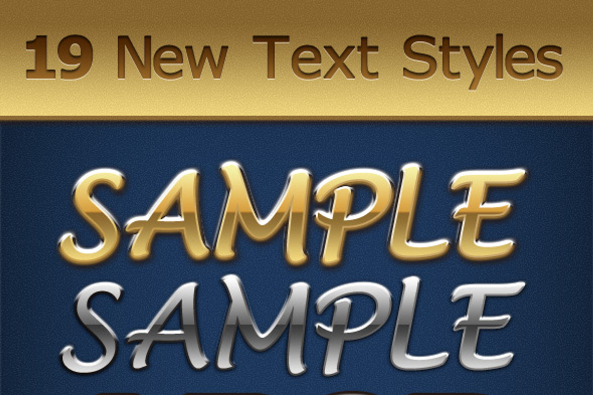 Text Styles Collection, a Templates & Theme by iconnice