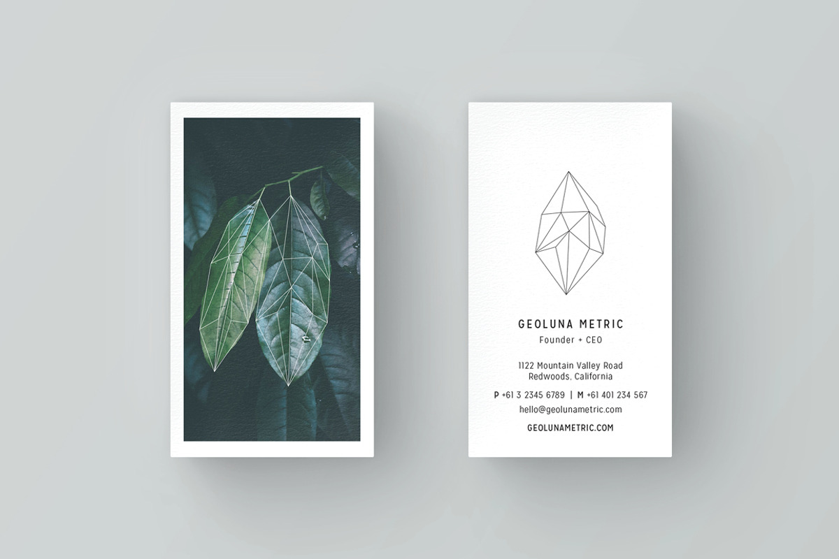 GEOLUNA3 Business Card Template, a Business Card Template by TheOutcrop (Photo 6 of 6)