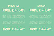 Royal Kingdom Family, a Serif Font by Crump Hand (Thumbnail 2 of 8)