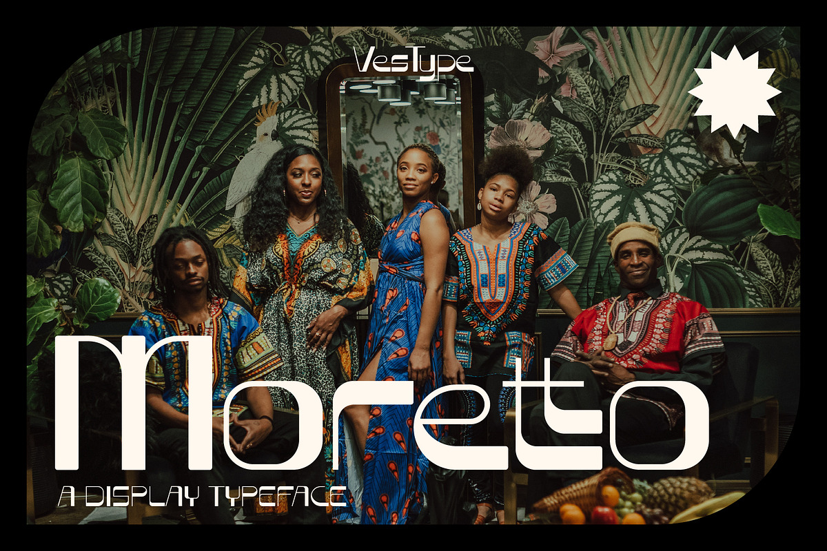 Moretto Display Font - VesType, a Sans Serif Font by aditvest (Photo 1 of 8)