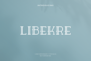 Libekre - Modern Luxury Typeface, a Sans Serif Font by Letterna (Thumbnail 1 of 4)