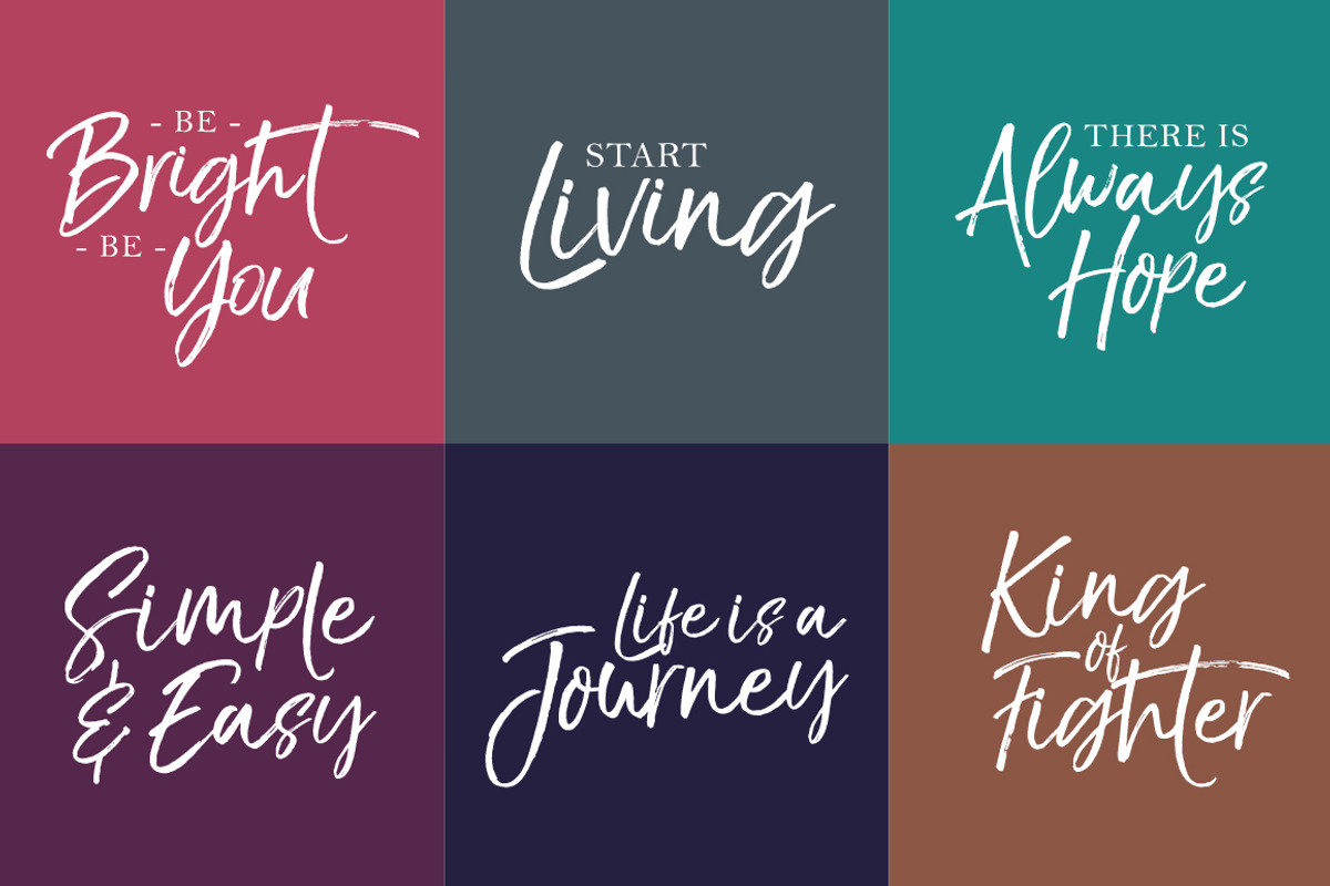 The Braggest (+Webfont) preview 4