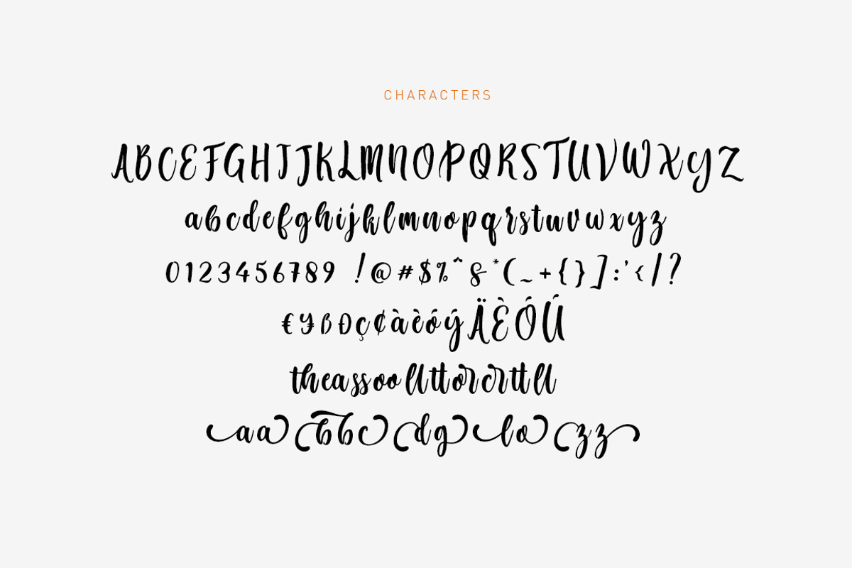 Melita script, a Script Font by Franstudio (Photo 3 of 6)