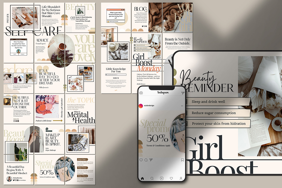 Canva | PS Puzzle Bundle, a Social Media Template by Analogi Studio (Photo 7 of 36)