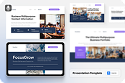Business Multipurpose Keynote, a Presentation Template by SquidPixey (Thumbnail 1 of 6)