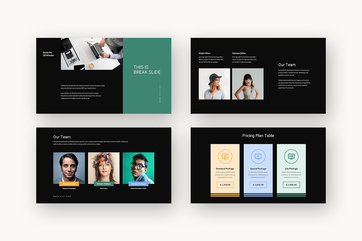 Khe : Annual Report Powerpoint, a Presentation Template by Punkl Camp (Photo 10 of 16)