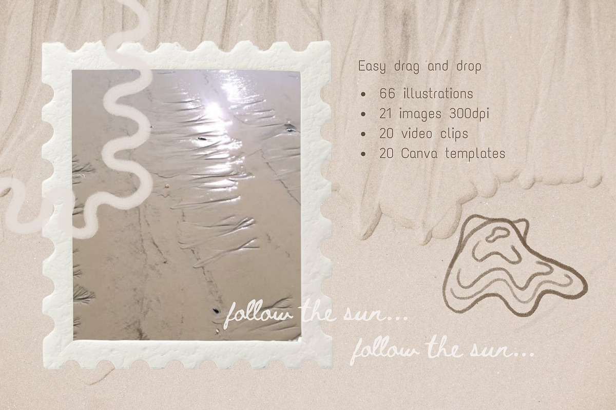 Coastal Branding Kit, an Object Graphic by Coco & Cub Studio (Photo 7 of 10)