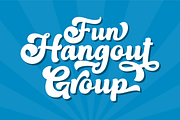 Nahista - Retro Font, a Script Font by Sronstudio (Thumbnail 7 of 13)