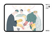 Medical, Part 2, colors 2&4, a Templates & Theme by Grivina's shop (Thumbnail 10 of 19)