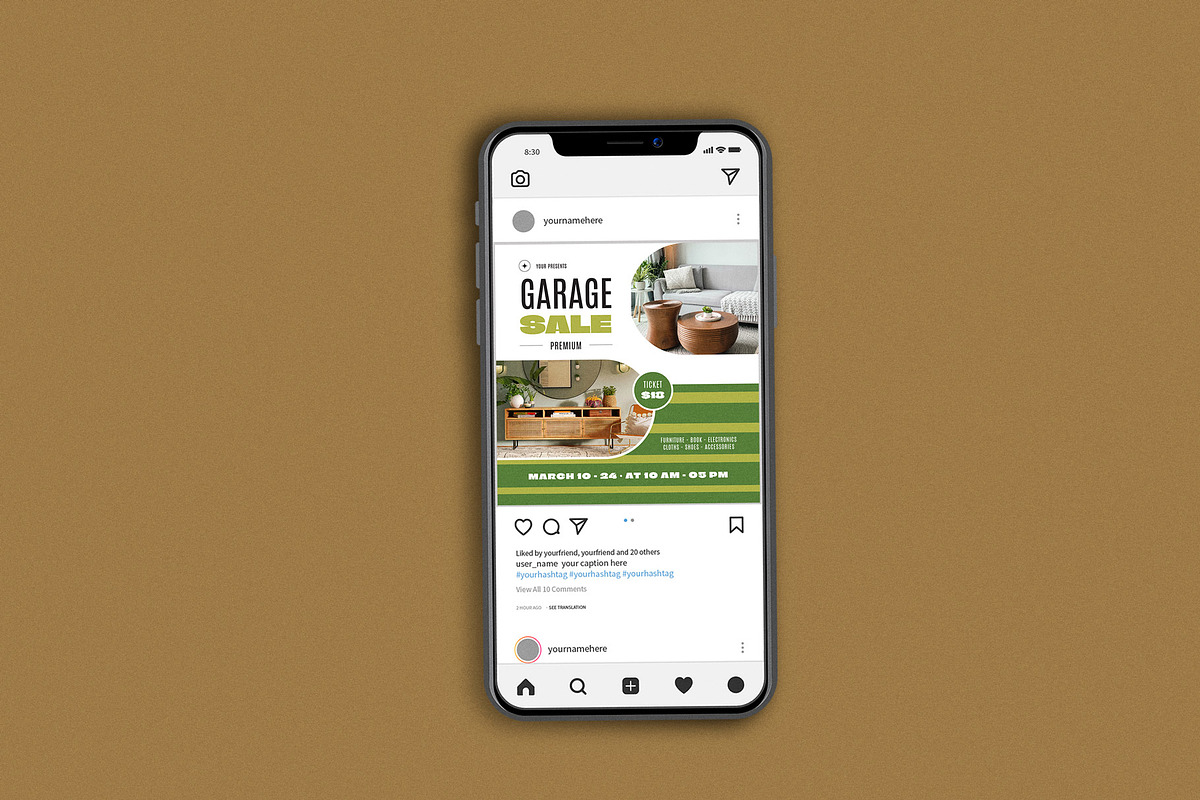 Garage Sale Premium, a Flyer Template by Me55enjah Design (Photo 3 of 4)