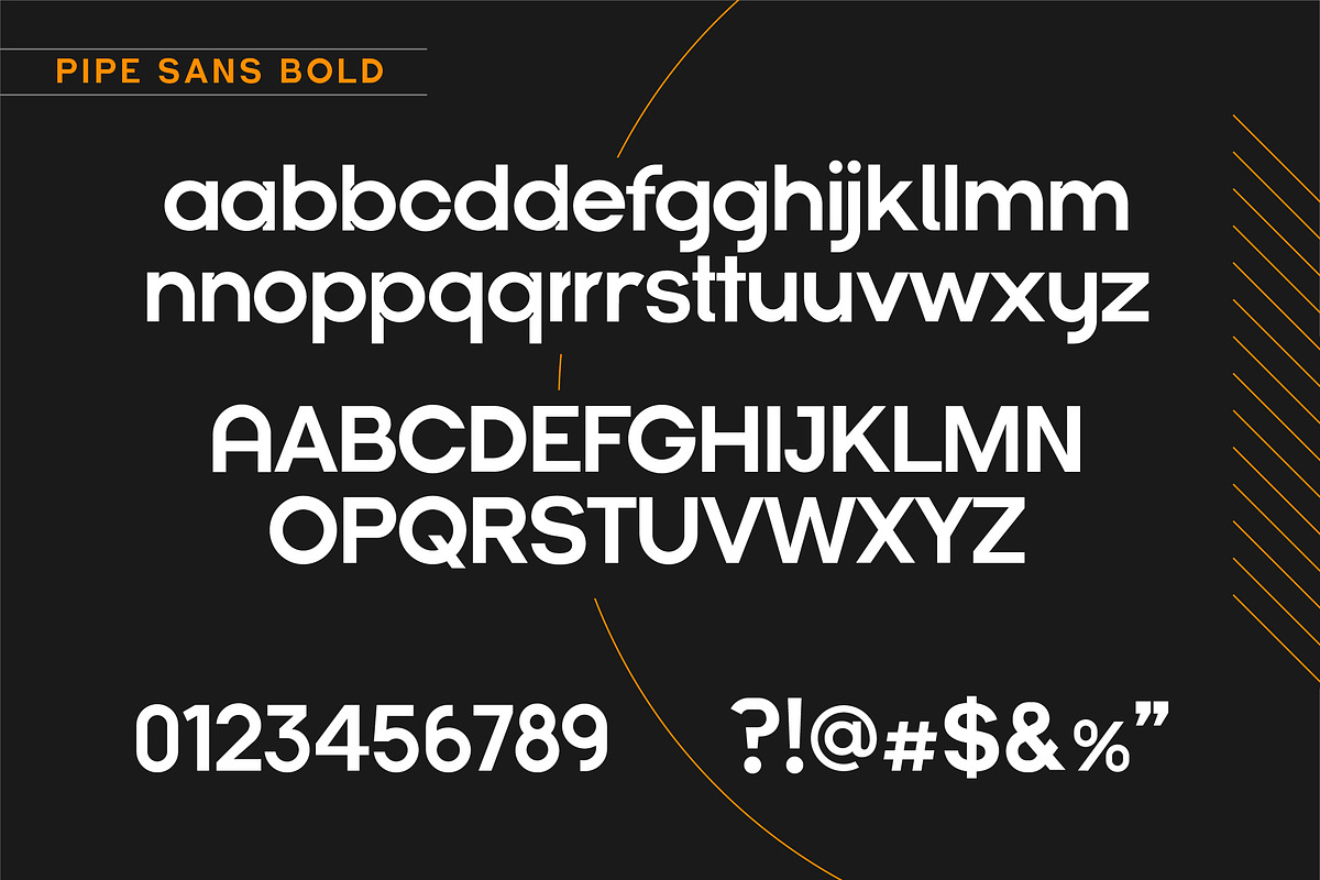 Pipe Font Bundle - Geometric Duo, a Slab Serif Font by Lateral Design (Photo 5 of 18)