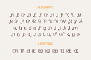 Unayra - Display Font, a Sans Serif Font by trabaskriya (Thumbnail 7 of 8)