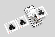 Social Media Post Mockup, an iPhone Mockup by Twins_studio926 (Thumbnail 3 of 5)